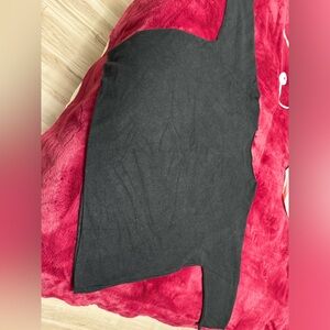 Italian made bell sweater, one black and one green